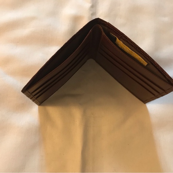 Ballys mens Alligator & Leather Wallet - Picture 2 of 4